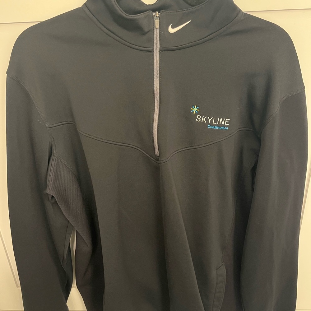 Nike Black Therma-Fit Golf Pullover